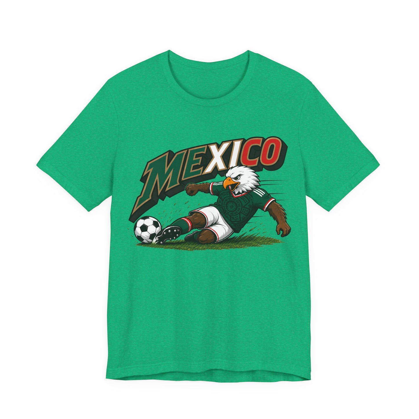 Mexico Eagle Soccer Player T-Shirt | Soccer Graphic Tee
