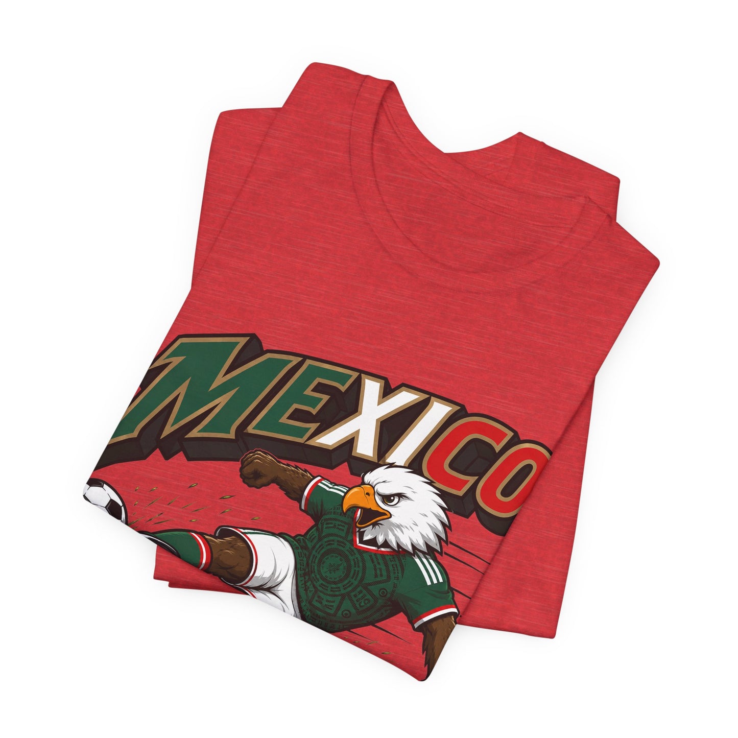 Mexico Eagle Soccer Player T-Shirt | Soccer Graphic Tee