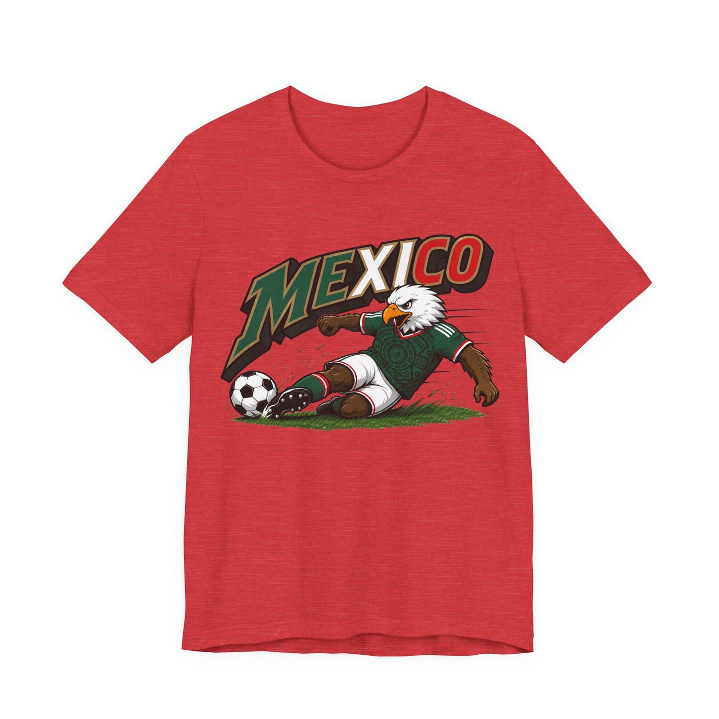 Mexico Eagle Soccer Player T-Shirt | Soccer Graphic Tee