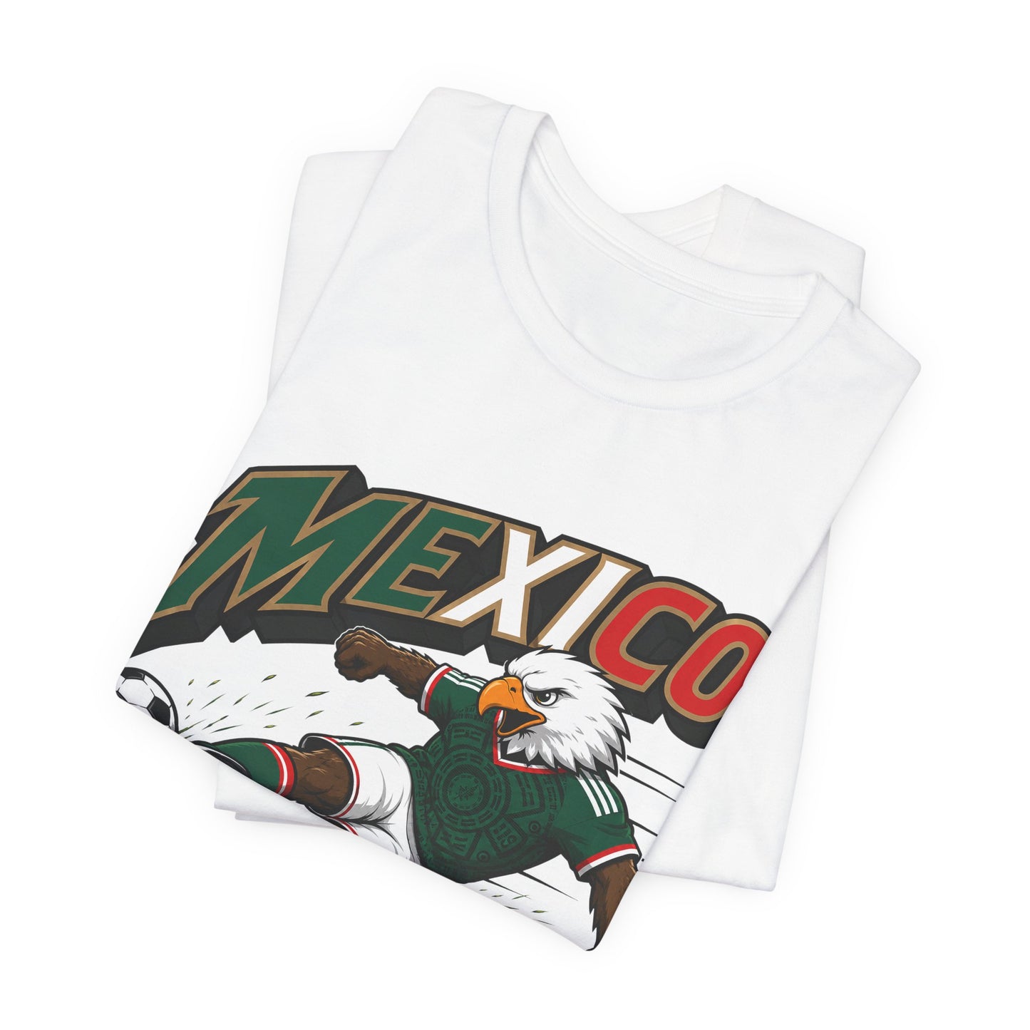 Mexico Eagle Soccer Player T-Shirt | Soccer Graphic Tee