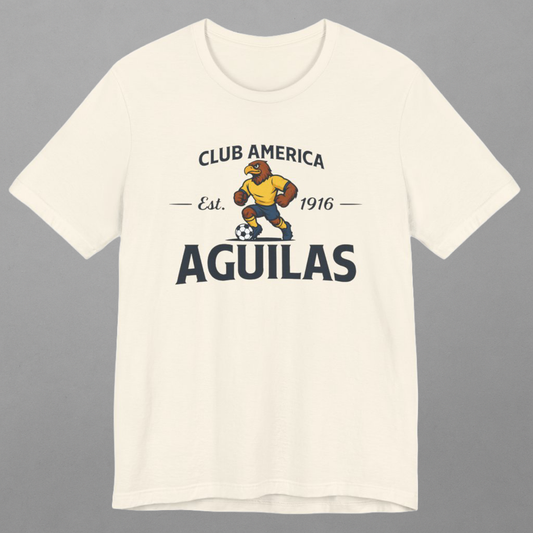 Club América Águilas Vintage Soccer Tee – Est. 1916