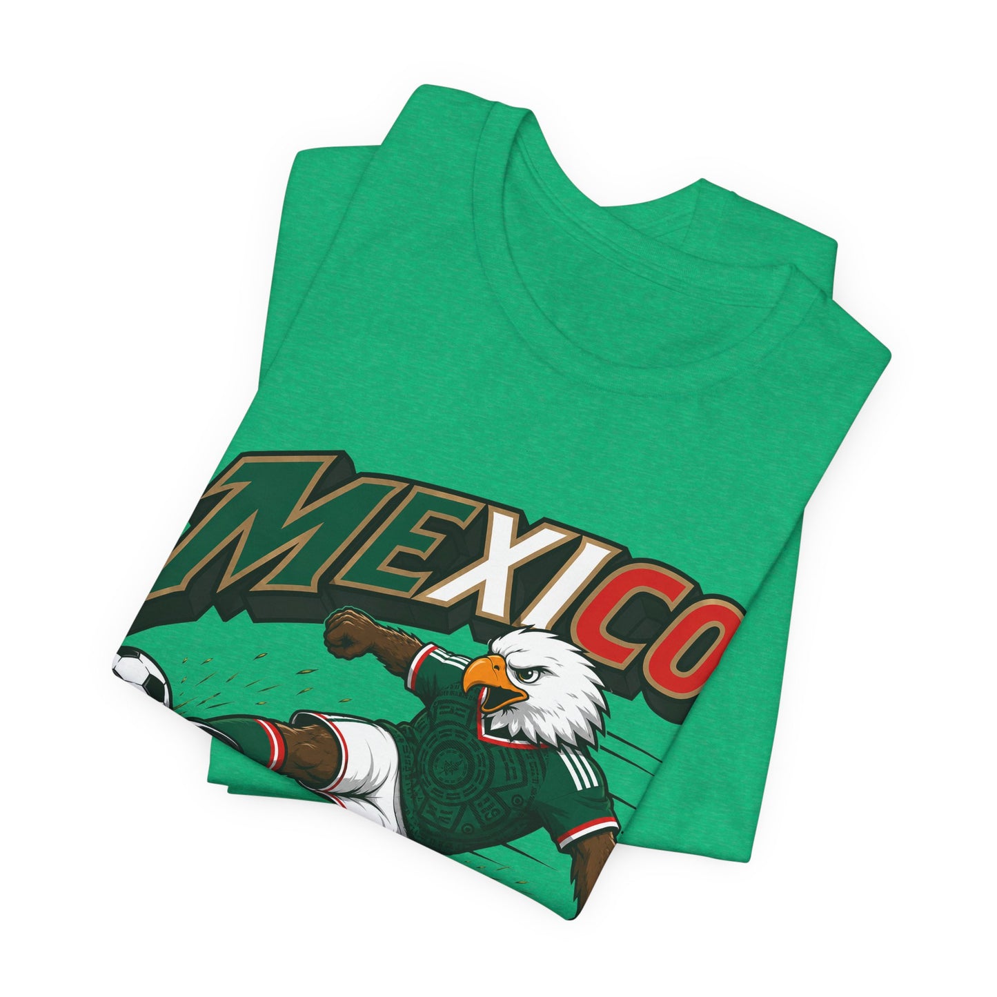 Mexico Eagle Soccer Player T-Shirt | Soccer Graphic Tee