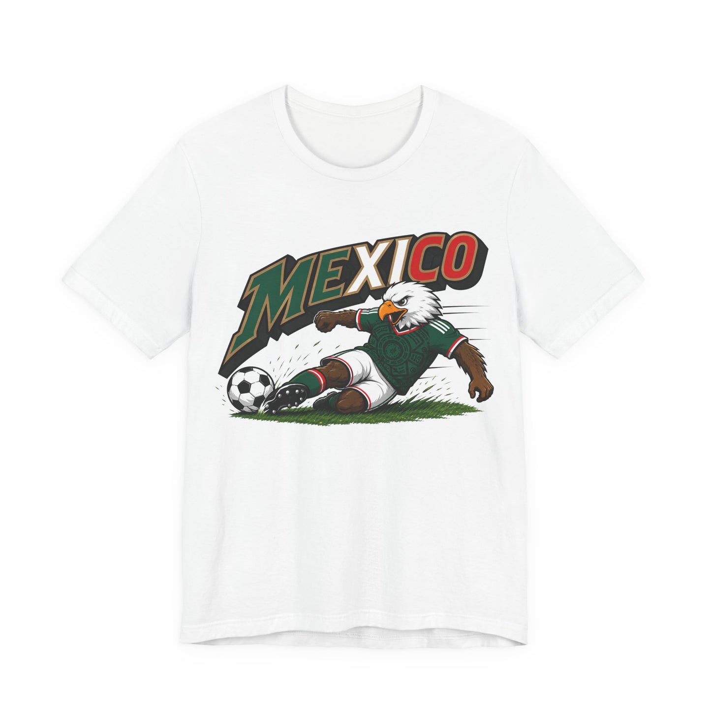 Mexico Eagle Soccer Player T-Shirt | Soccer Graphic Tee